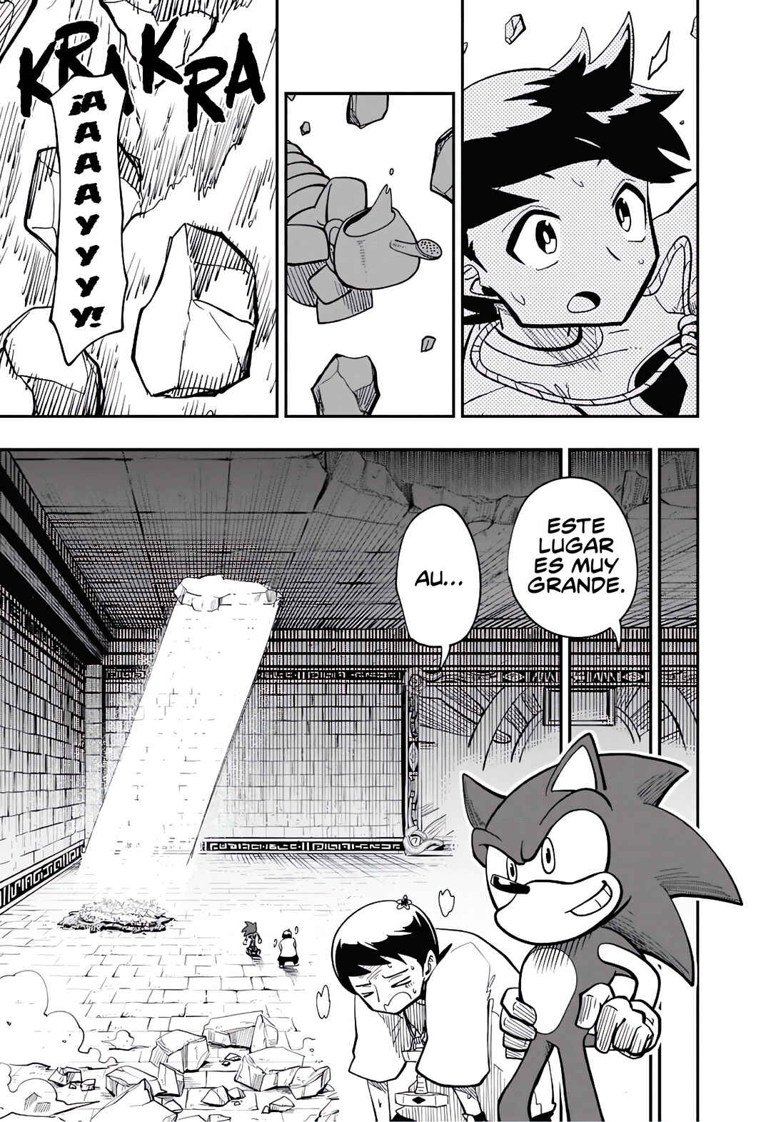 Sonic to Yuuki no Tsurugi Chapter 5 - Page 7