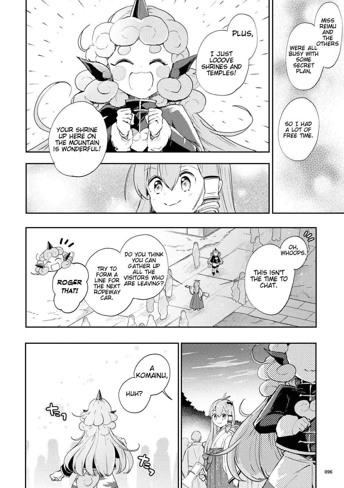 Touhou Ibara Kasen ~ Wild and Horned Hermit. Chapter 43 - Page 18