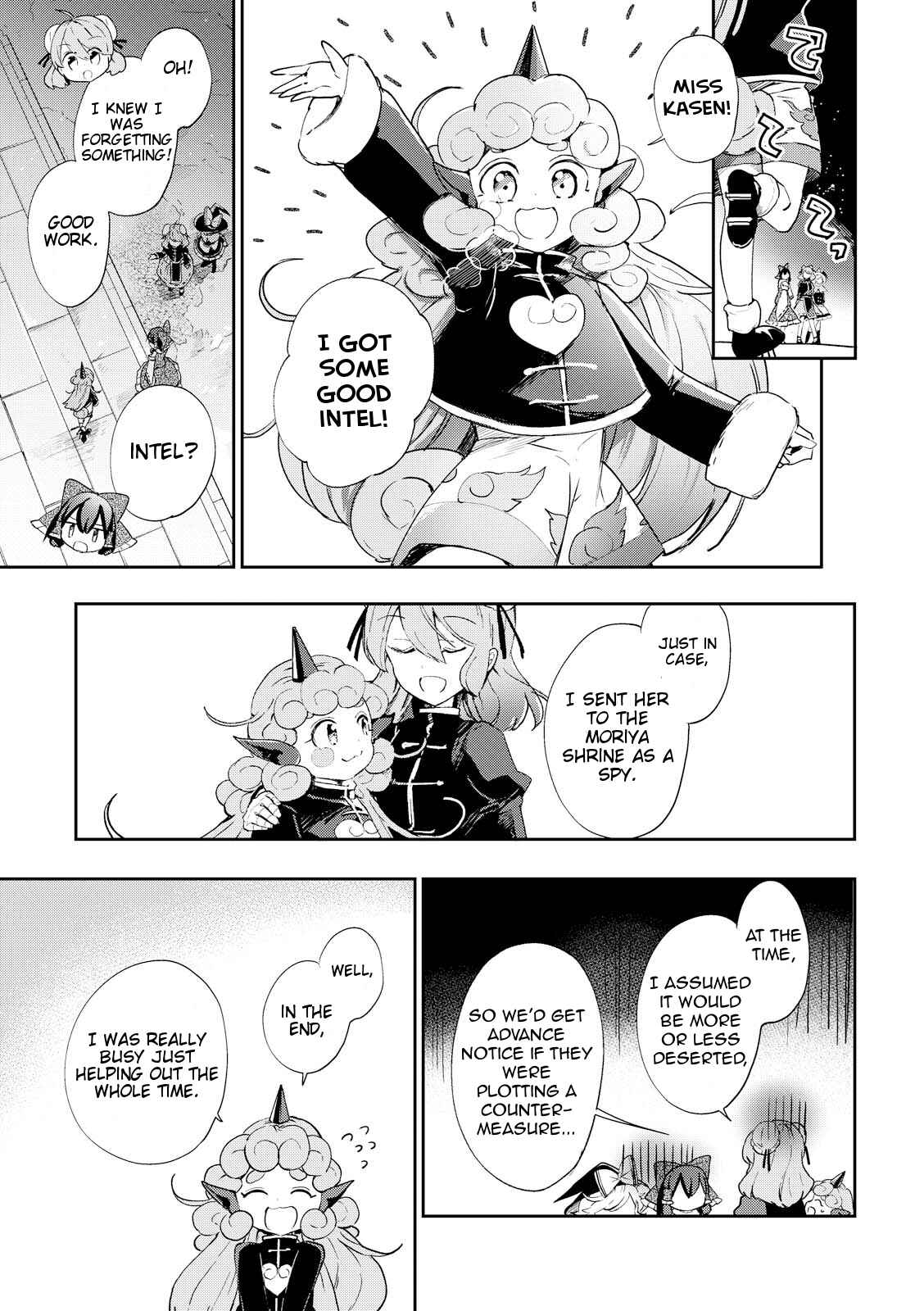 Touhou Ibara Kasen ~ Wild and Horned Hermit. Chapter 43 - Page 21