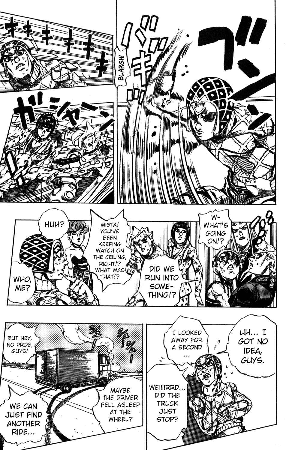 JoJo no Kimyou na Bouken: Part 5 - Ougon no Kaze Chapter 61 - Page 11