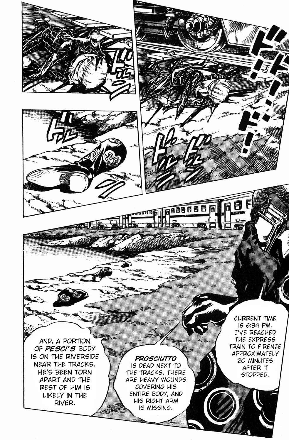 JoJo no Kimyou na Bouken: Part 5 - Ougon no Kaze Chapter 61 - Page 4