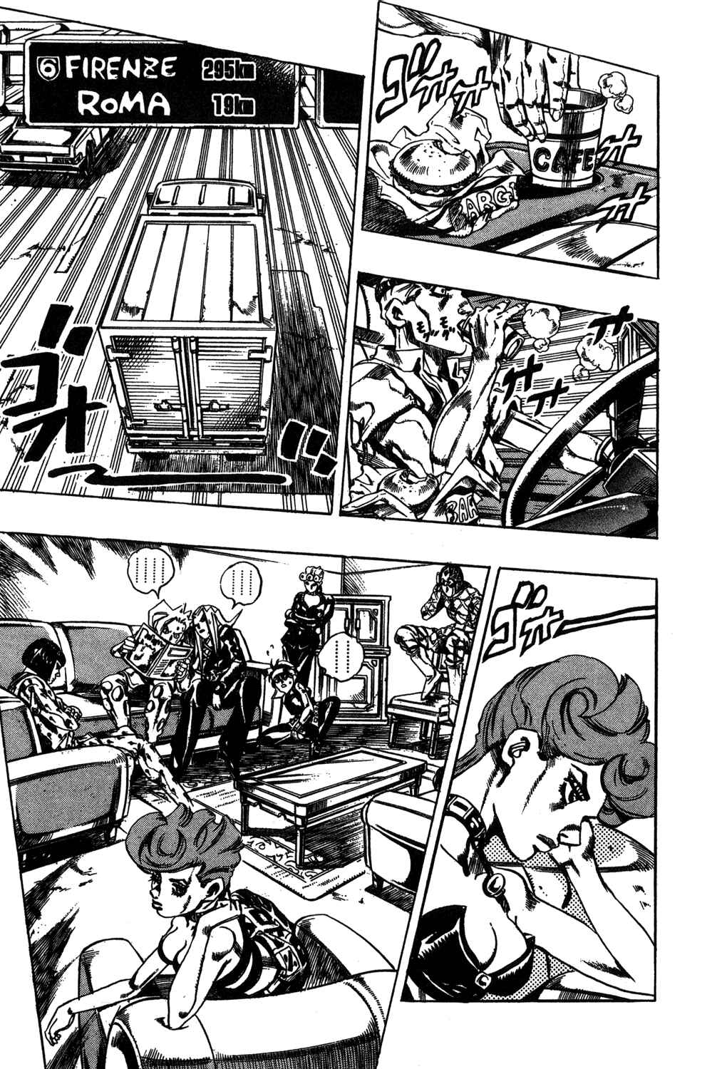 JoJo no Kimyou na Bouken: Part 5 - Ougon no Kaze Chapter 61 - Page 7