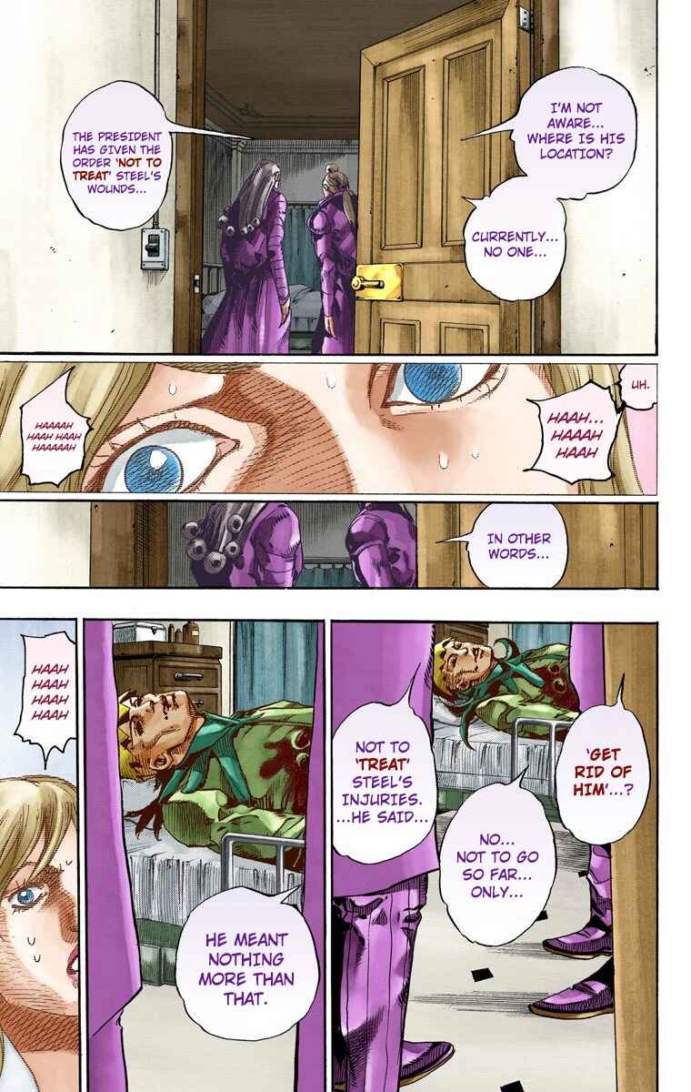 JoJo no Kimyou na Bouken: Part 7 - Steel Ball Run Color-ban Chapter 71 - Page 5