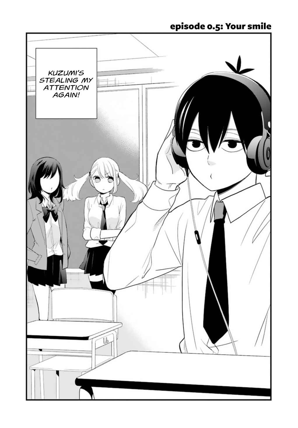 Kuzumi-kun, Can't You Read the Room? Chapter 0.5 - Page 3