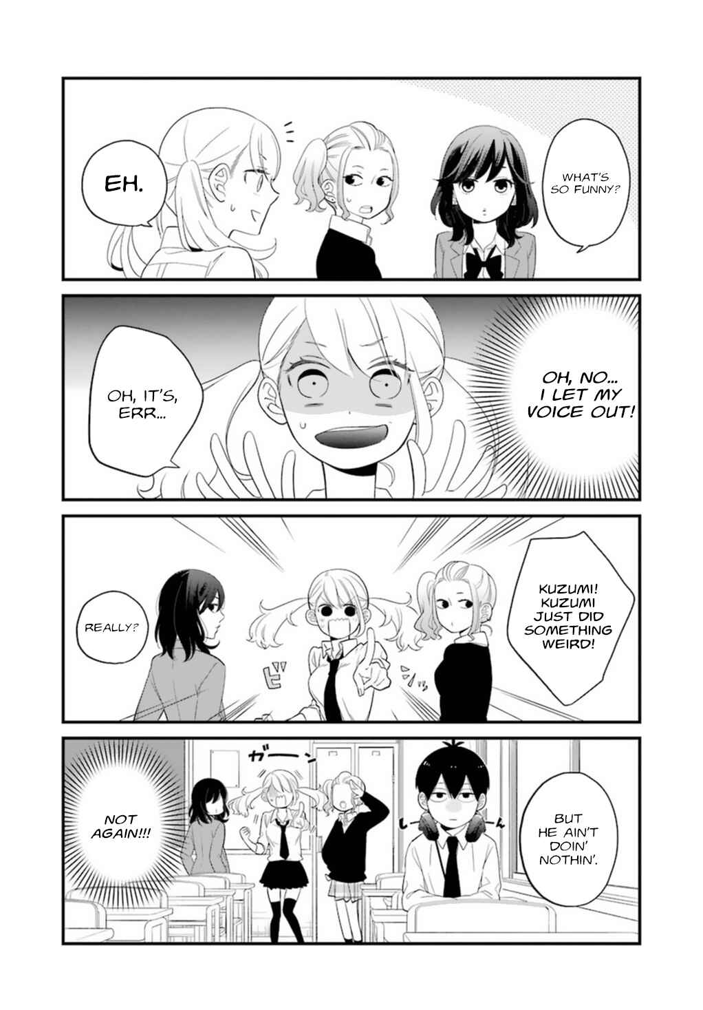 Kuzumi-kun, Can't You Read the Room? Chapter 0.5 - Page 6