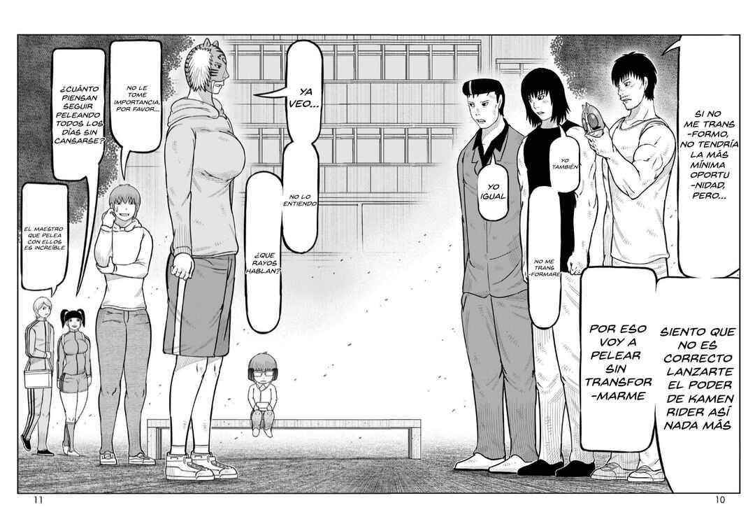 Toujima Tanzaburou wa Kamen Rider ni Naritai Chapter 53 - Page 7