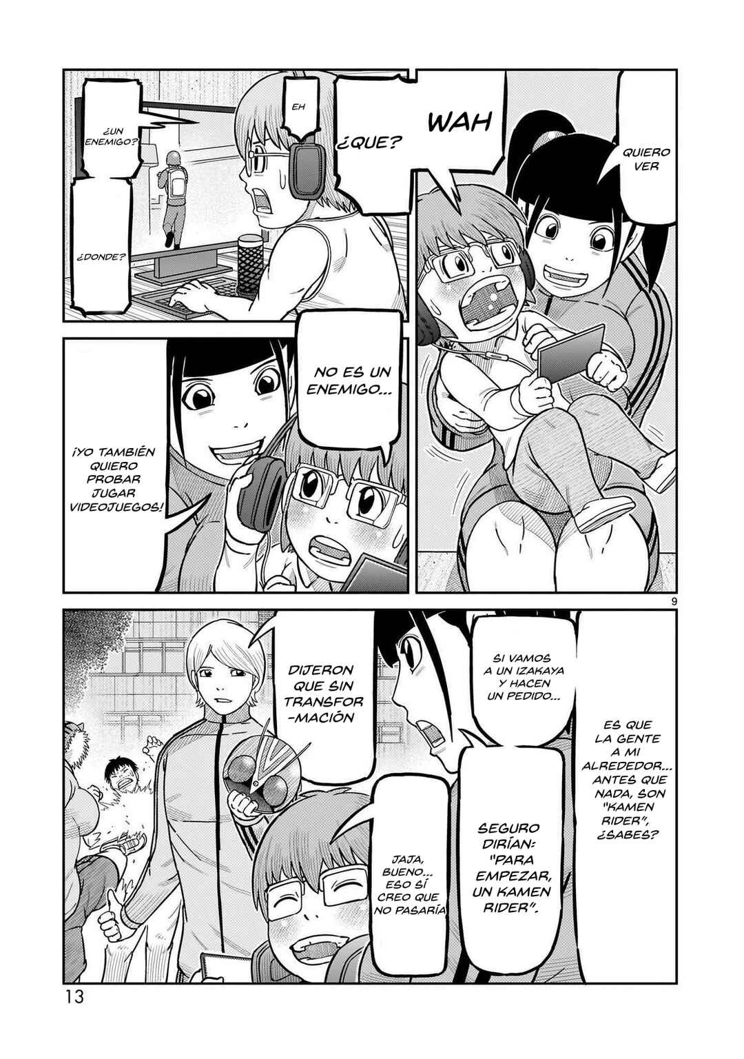 Toujima Tanzaburou wa Kamen Rider ni Naritai Chapter 53 - Page 9