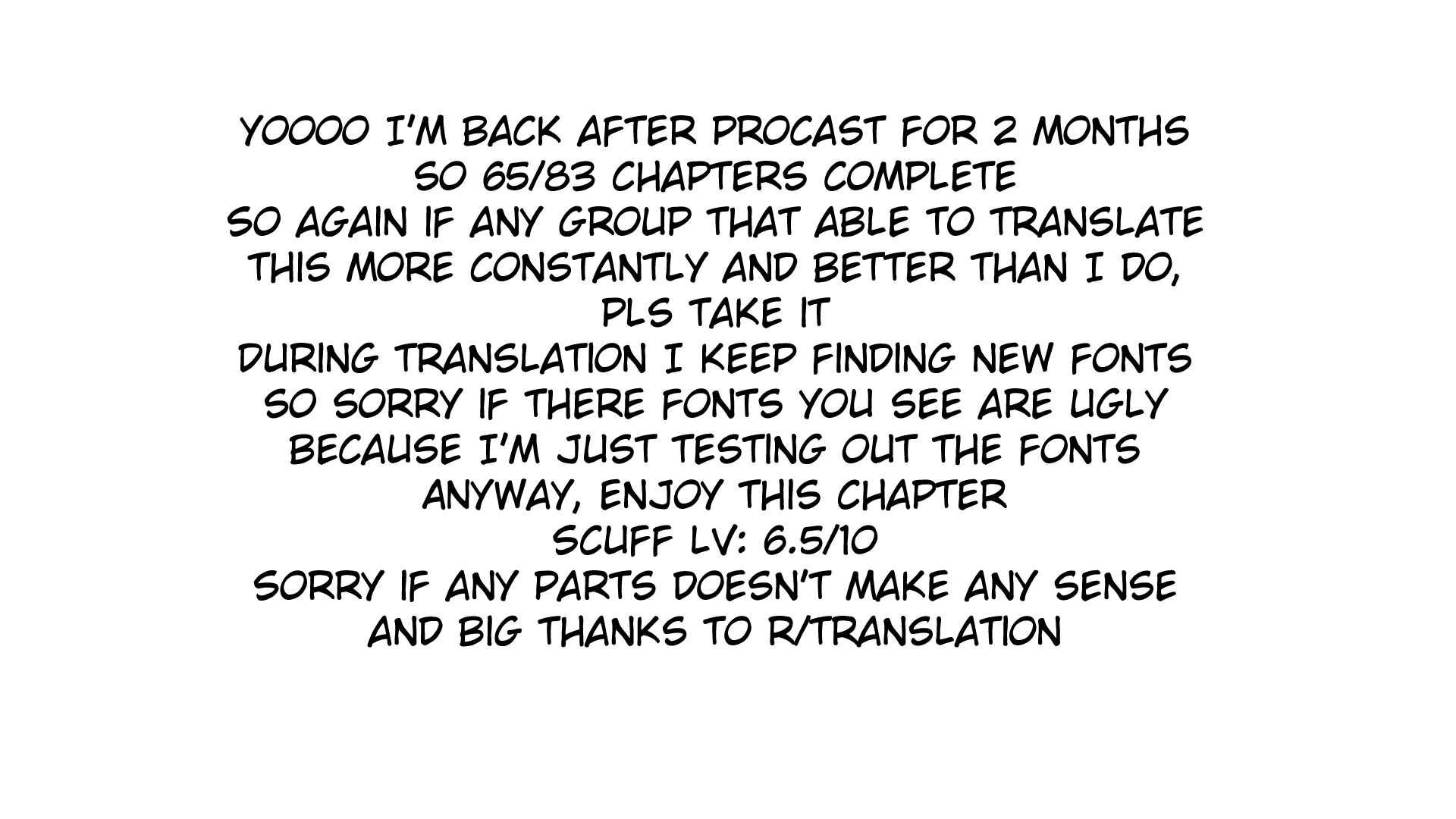 Reincarnation no Kaben Chapter 65 - Page 1