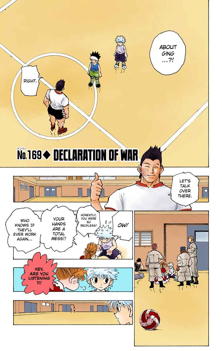 Hunter x Hunter (Official Colored) Chapter 169 - Page 1