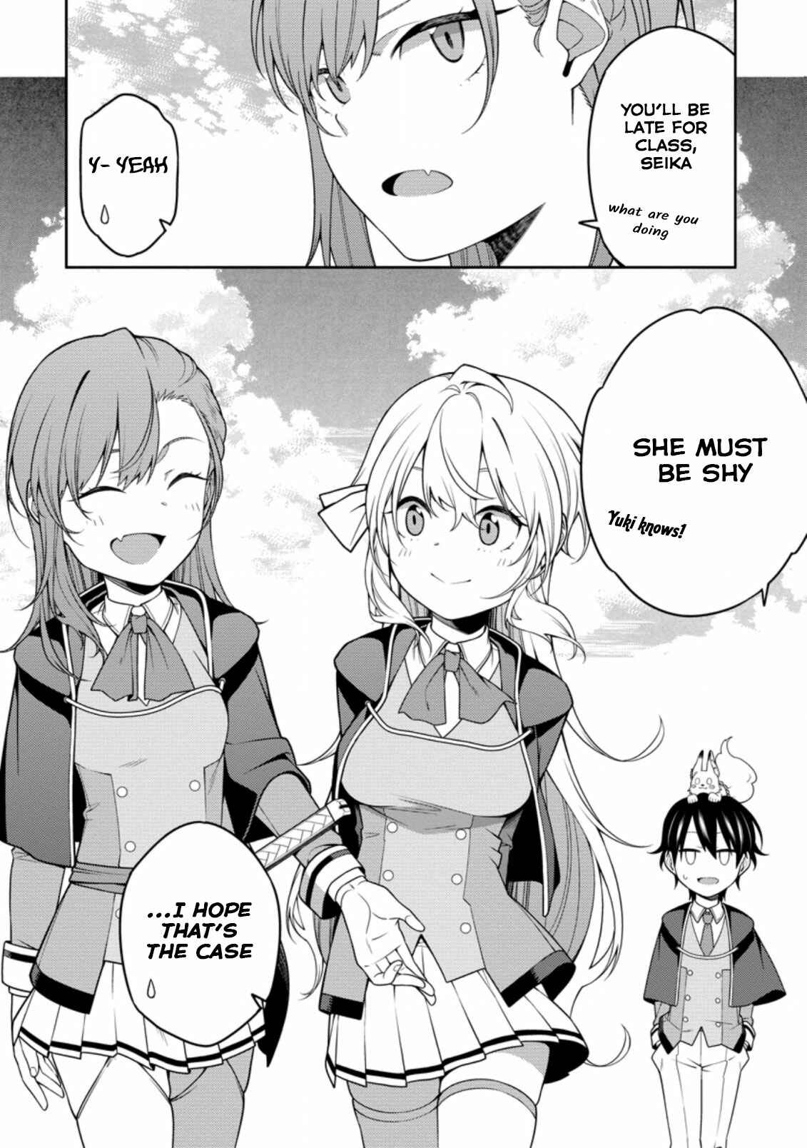 Saikyou Onmyouji no Isekai Tenseiki ~Geboku no Youkaidomo ni Kurabete Monster ga Yowai Sugirundaga~ Chapter 8 - Page 30