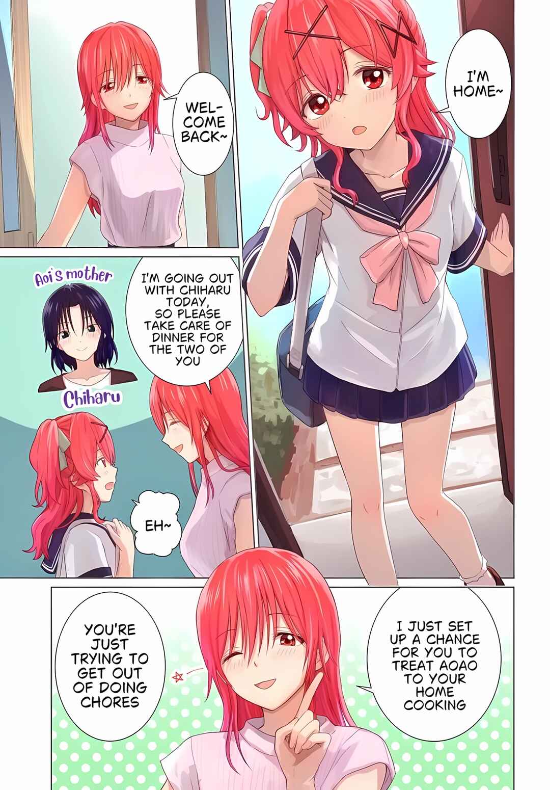 Chikasugiru Futari Chapter 9.1 - Page 2