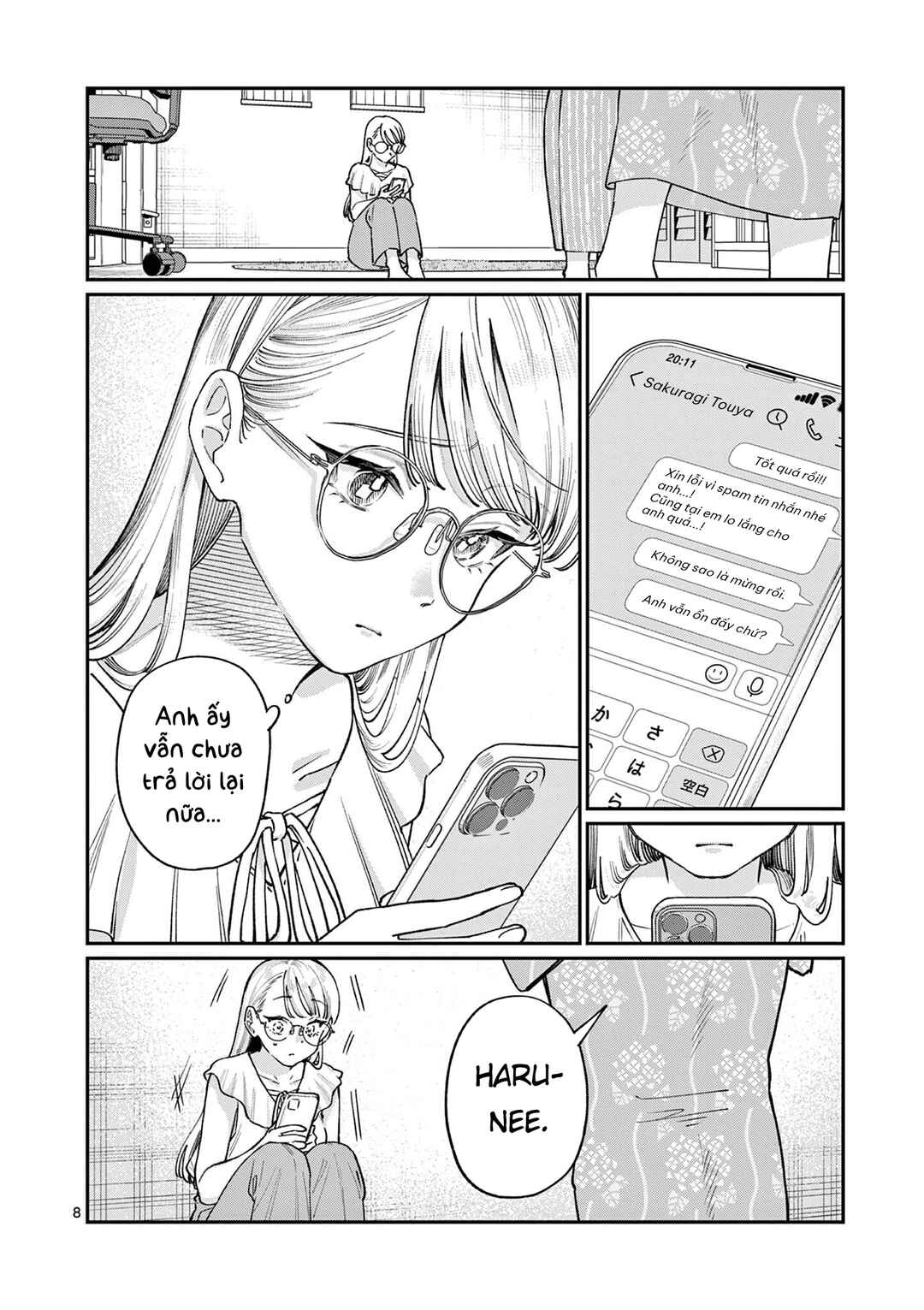 Wakaba-san Chi no Aoi Koi Chapter 38 - Page 8