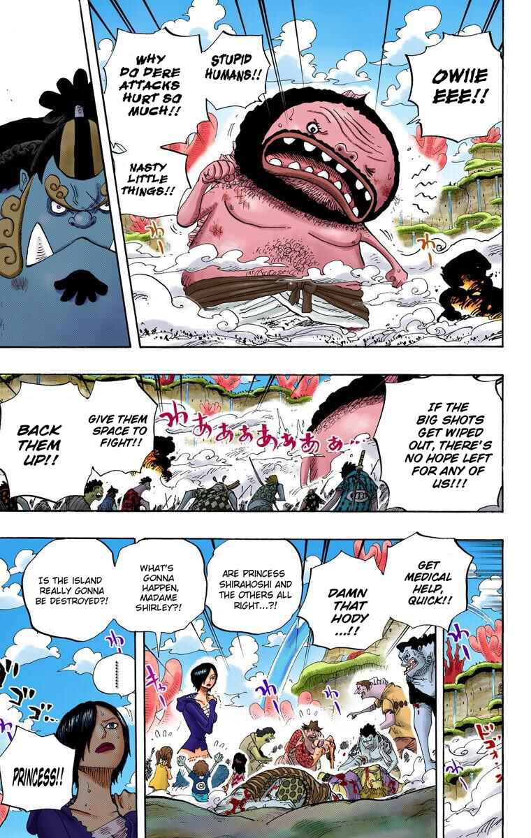 One Piece (Official Colored) Chapter 640 - Page 13