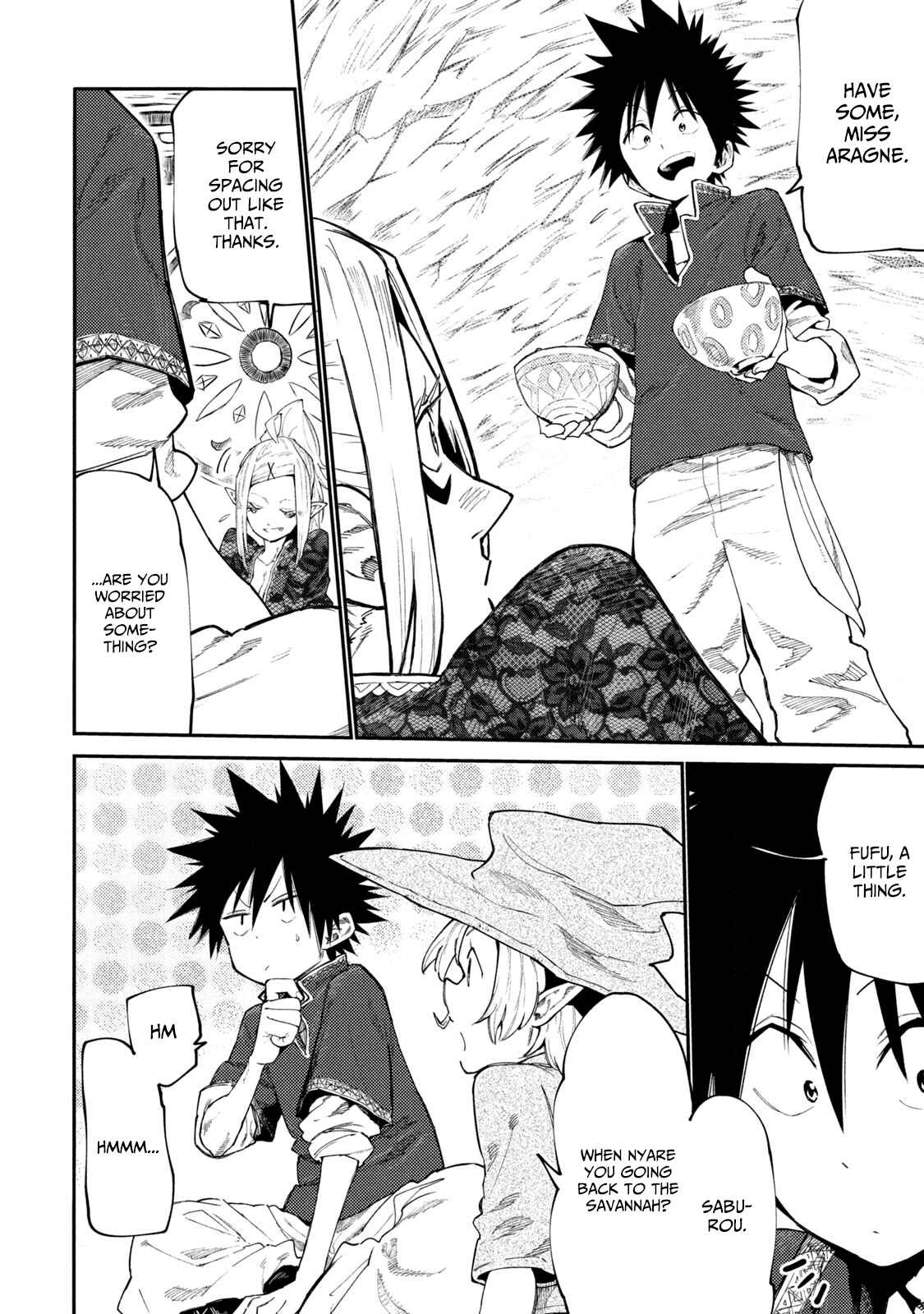 Mazumeshi Elf to Yuuboku gurashi Chapter 39 - Page 6