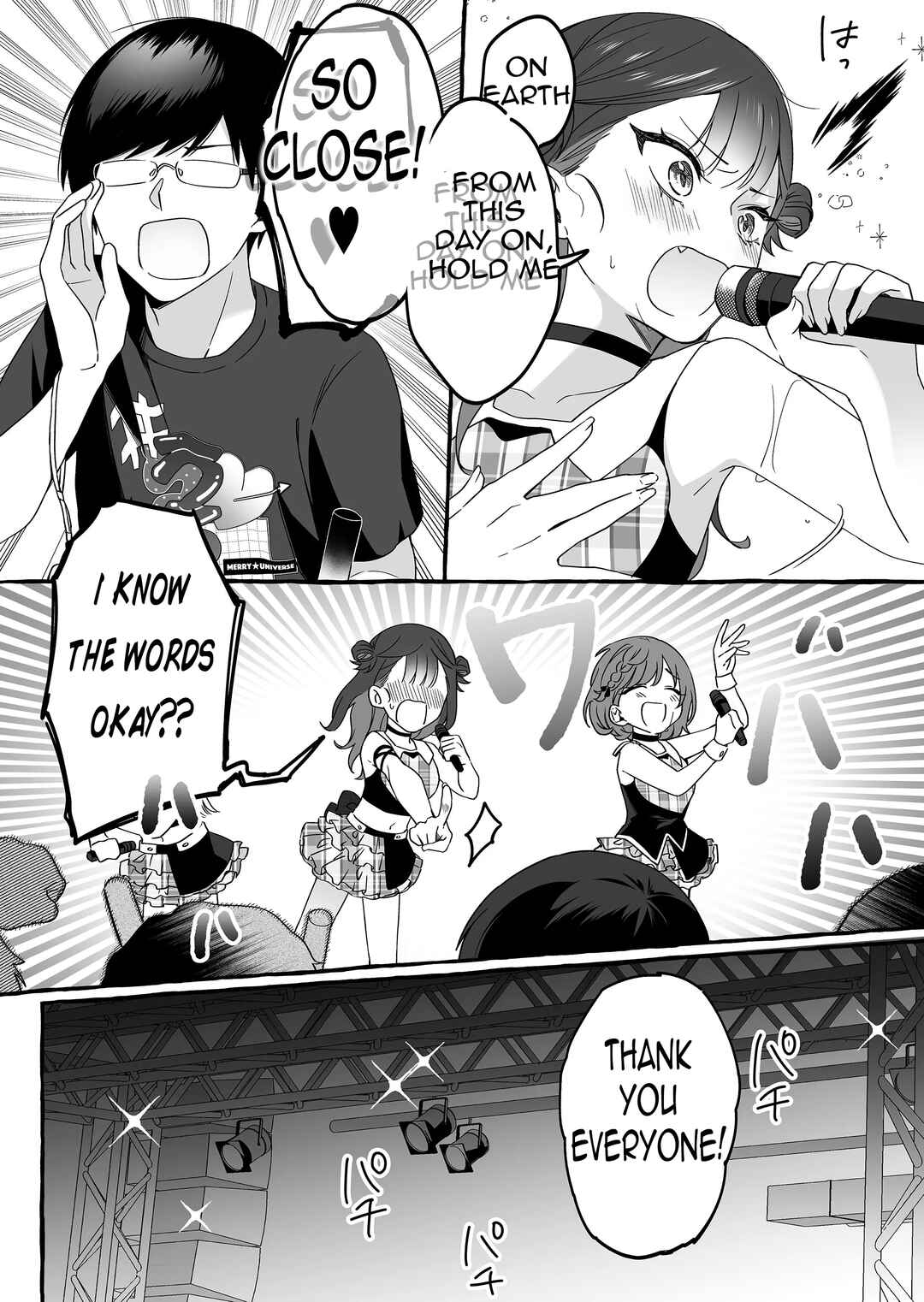 Damedol to Sekai ni 1-nin dake no Fan Chapter 5 - Page 6
