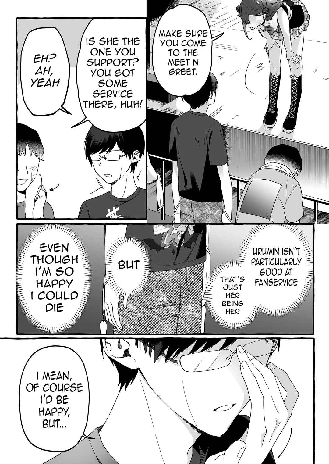 Damedol to Sekai ni 1-nin dake no Fan Chapter 5 - Page 9