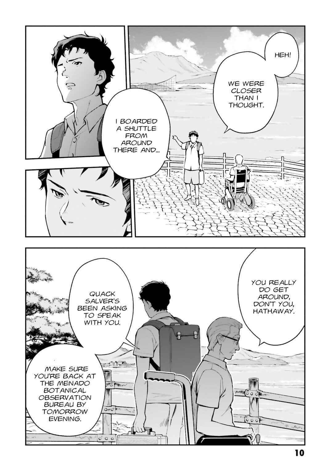Mobile Suit Gundam: Hathaway's Flash Chapter 1 - Page 11