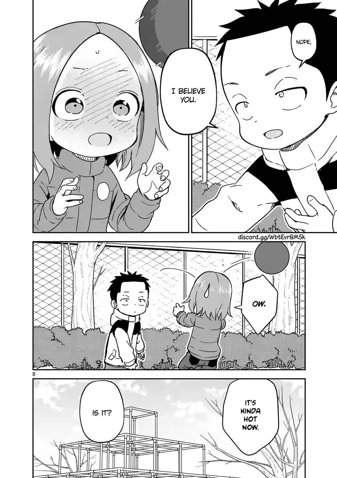Karakai Jouzu no (Moto) Takagi-san Chapter 261 - Page 8