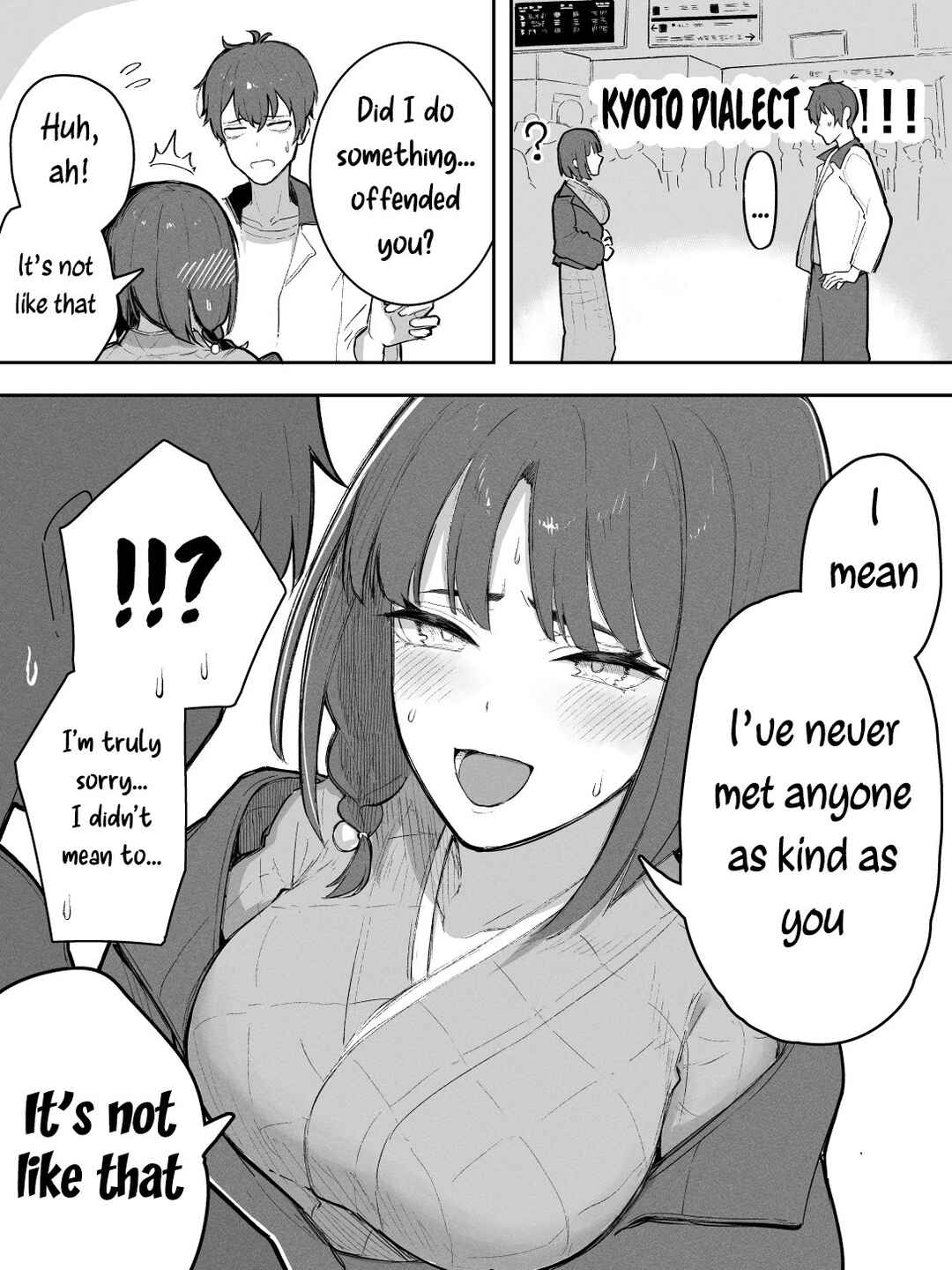 Kyoto-ben Nanoni Shoujiki Sugiru Onna Chapter 1 - Page 2