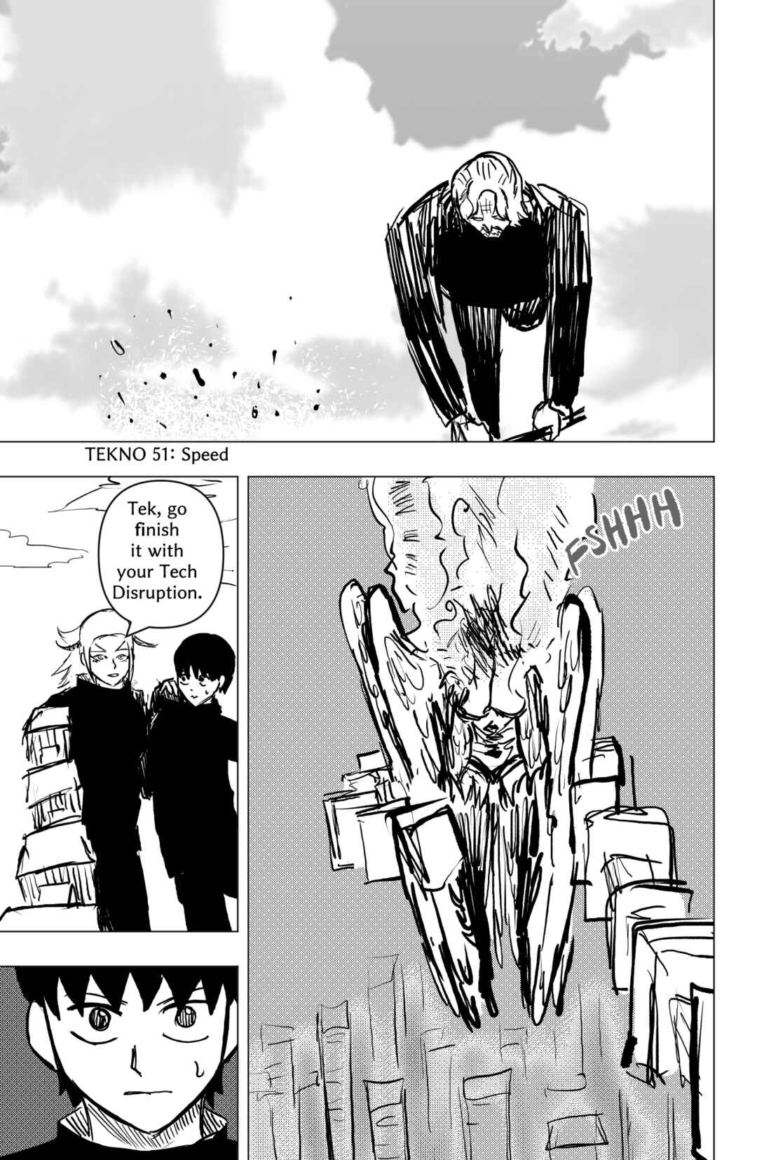 TEKNO: Sci-Fi Shonen Manga! Chapter 51 - Page 1