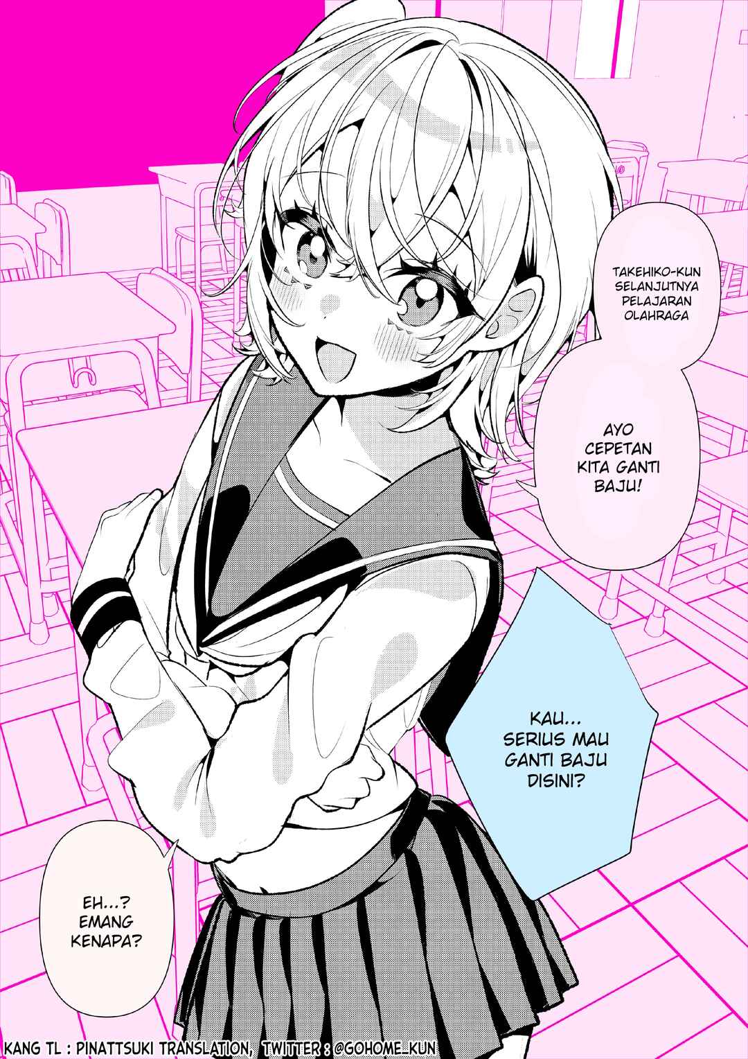 100-nichigo ni Classmate no Seiheki o Kuruwaseru, Otoko no Ko Tenkousei ♡ Chapter 5 - Page 1