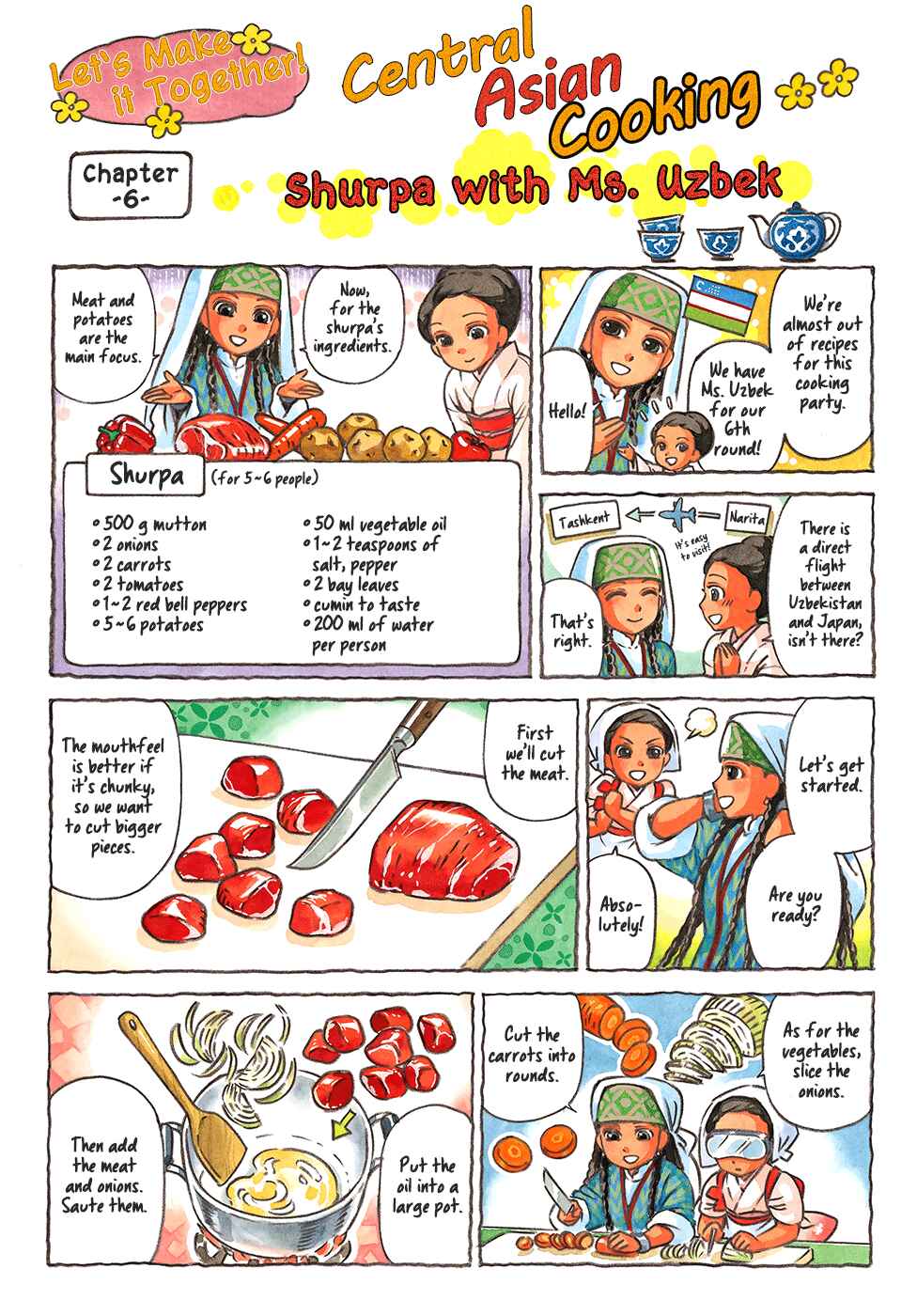 Central Asian Cooking Chapter 6 - Page 1