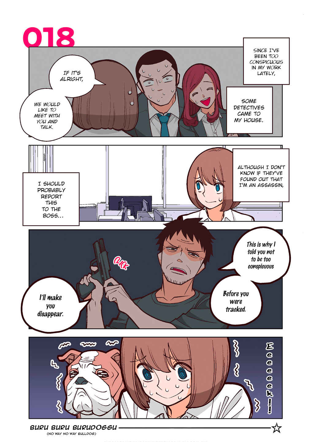 Shiawase Kanako no Koroshiya Seikatsu Chapter 18 - Page 1