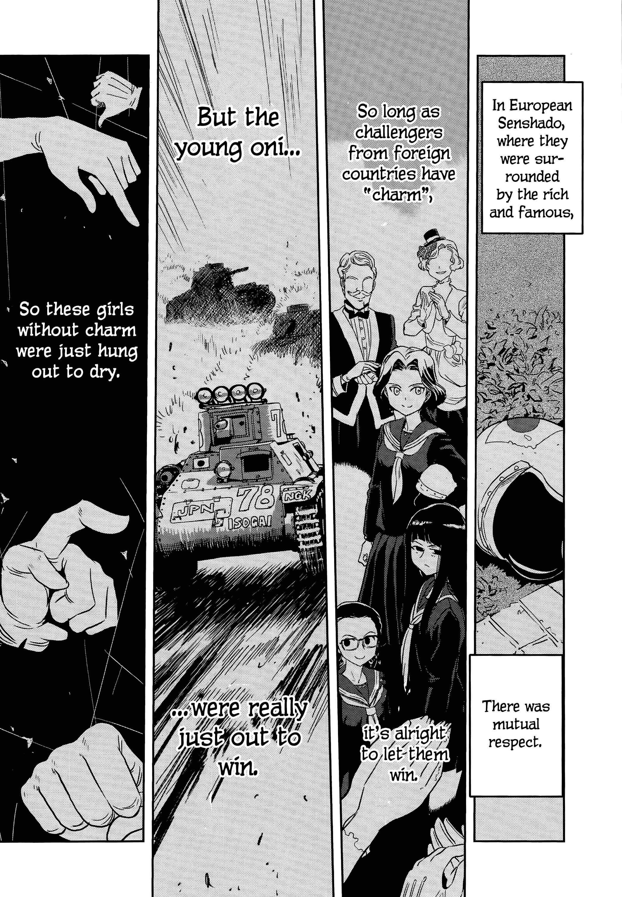 Girls und Panzer: Ribbon no Musha Chapter 40 - Page 14