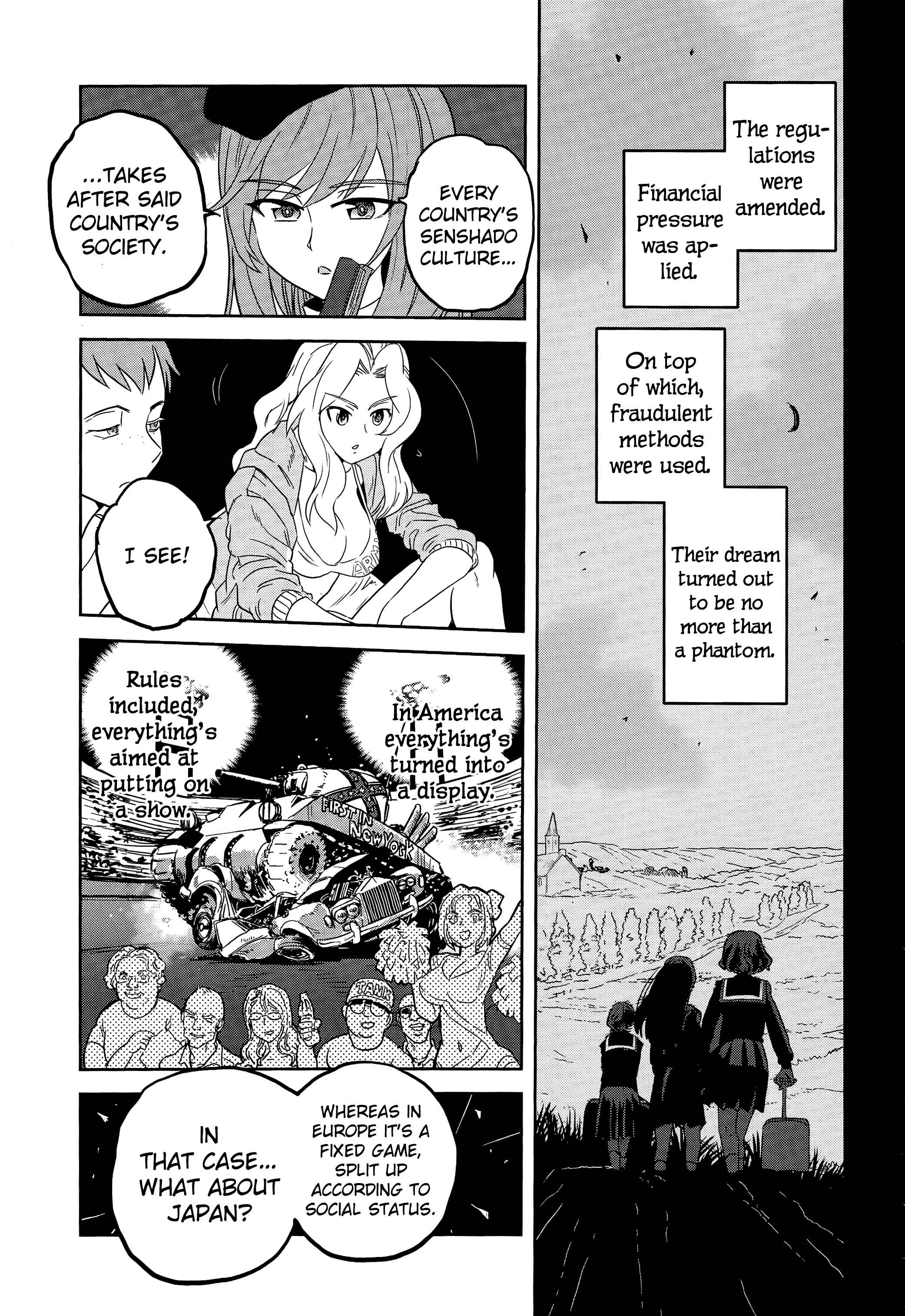 Girls und Panzer: Ribbon no Musha Chapter 40 - Page 15