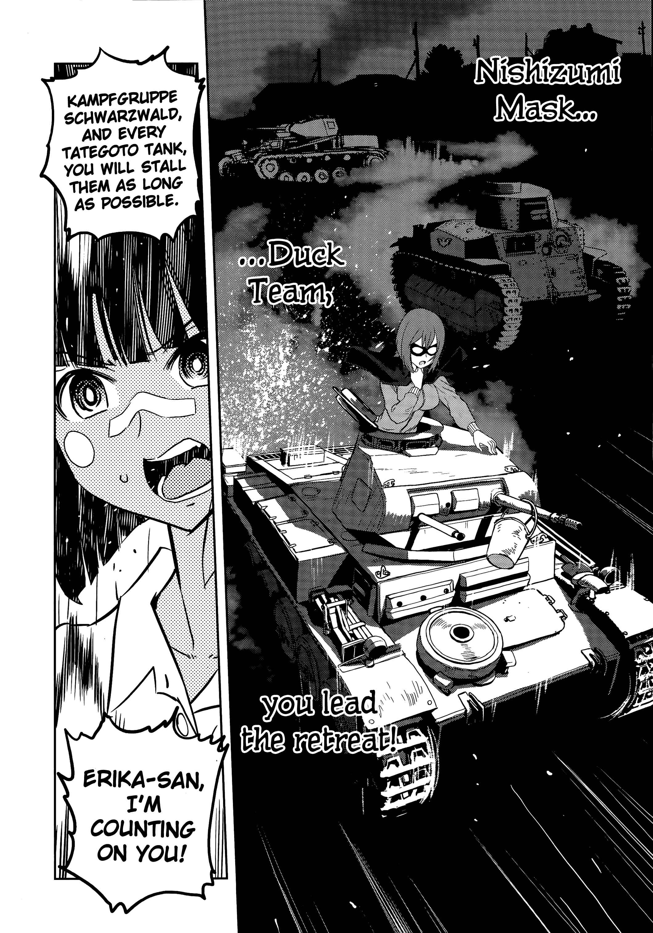 Girls und Panzer: Ribbon no Musha Chapter 40 - Page 22