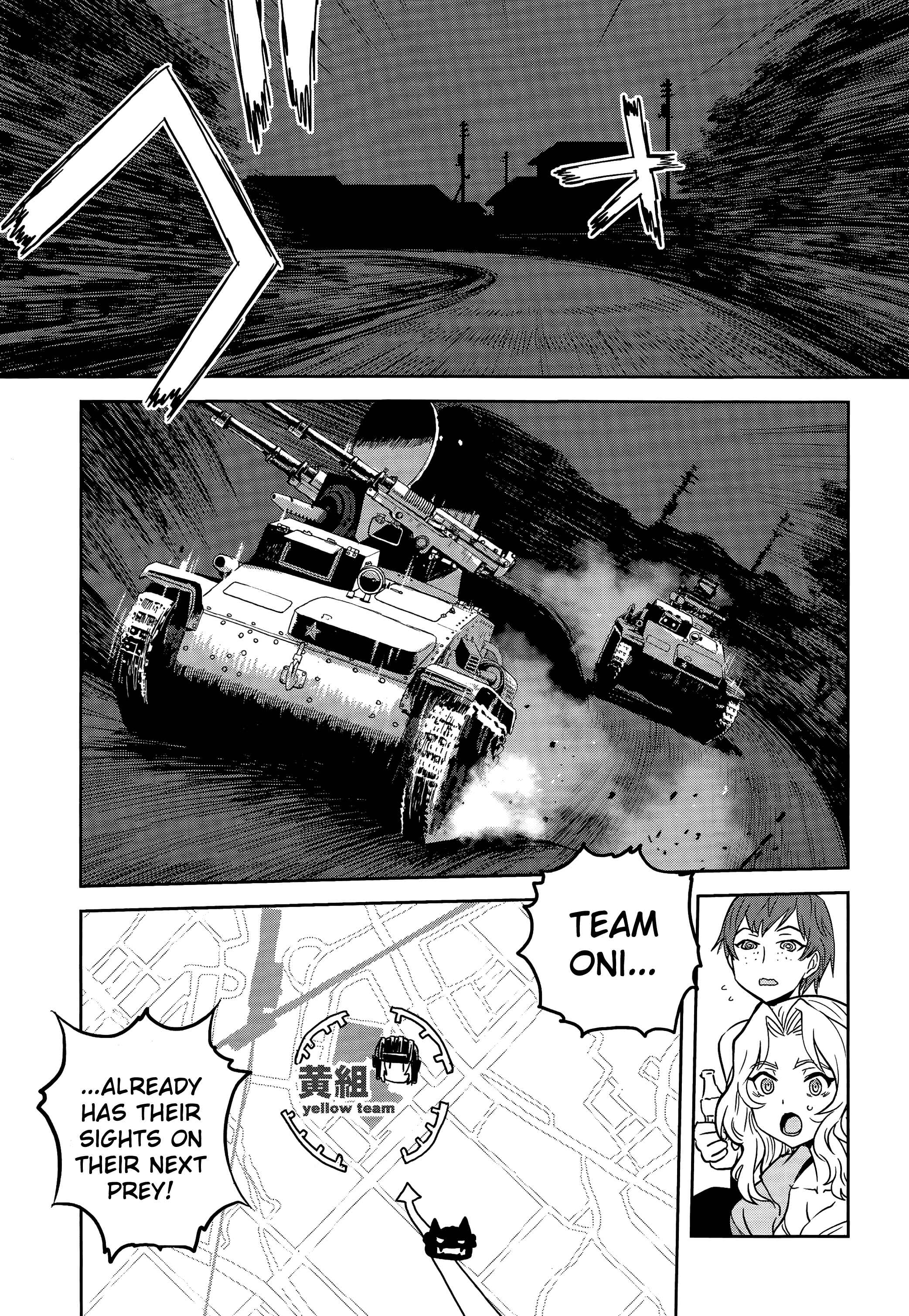 Girls und Panzer: Ribbon no Musha Chapter 40 - Page 3