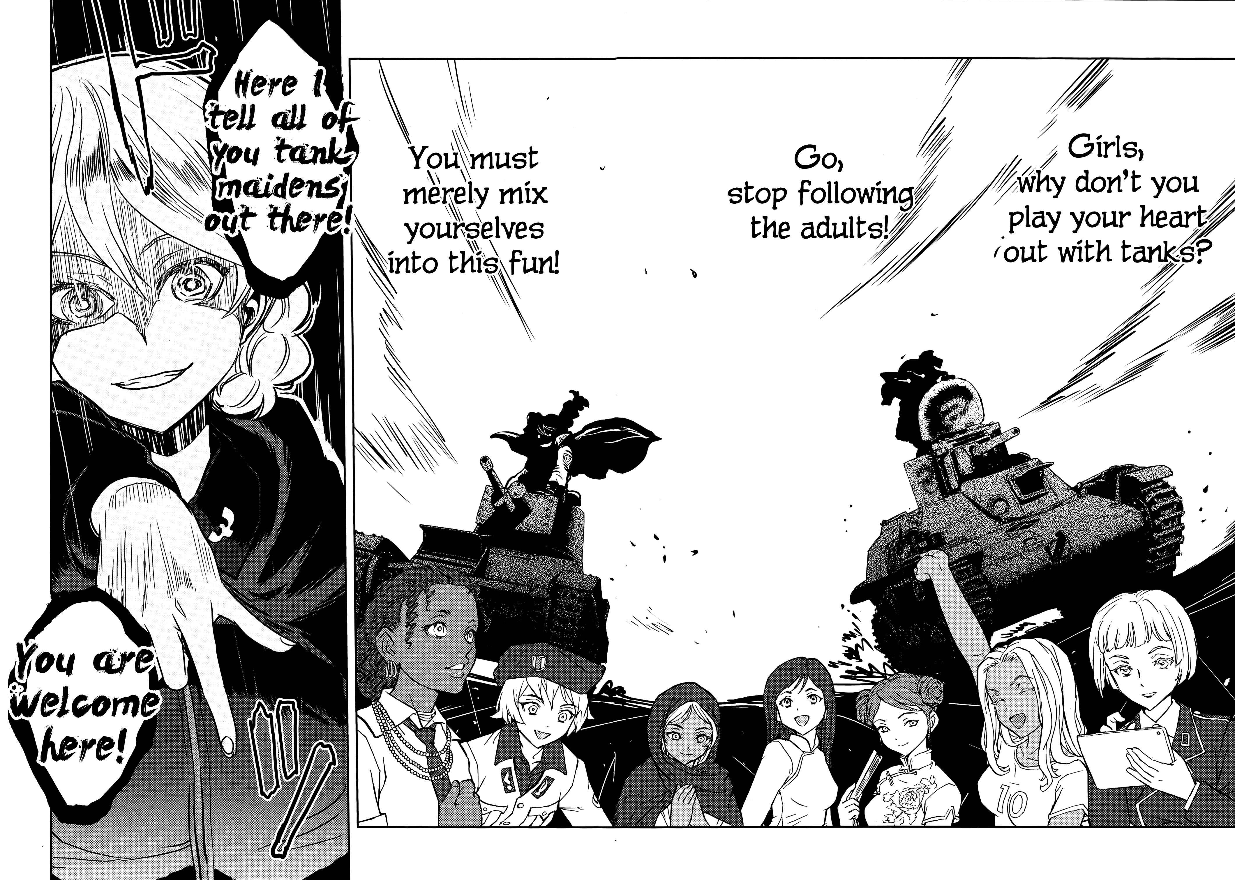 Girls und Panzer: Ribbon no Musha Chapter 40 - Page 37