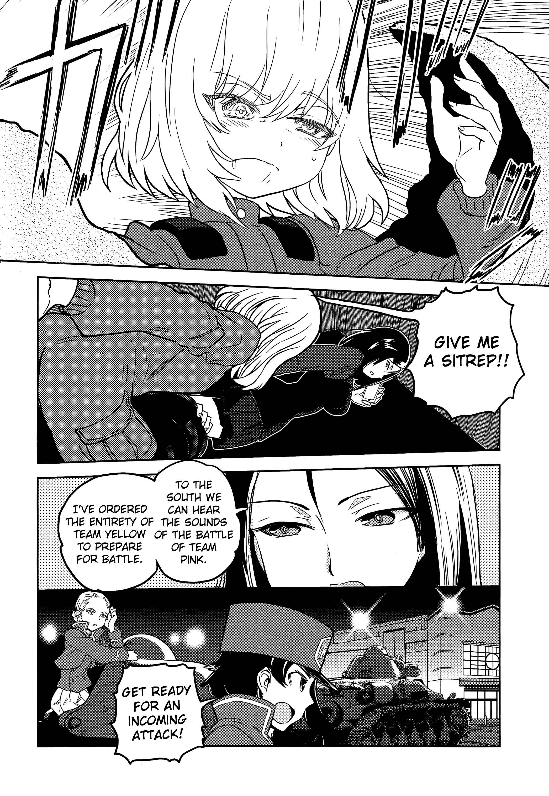 Girls und Panzer: Ribbon no Musha Chapter 40 - Page 4