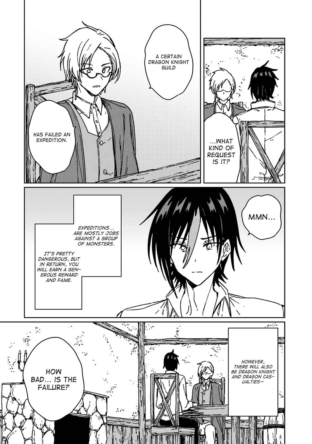 S-kyuu Guild wo Tsuihousareta kedo, Jitsu wa Ore dake Dragon no Kotoba ga Wakaru no de, Kidzuita Toki ni wa Ryuu Kishi no Chouten wo Kiwametemashita. Chapter 10 - Page 14