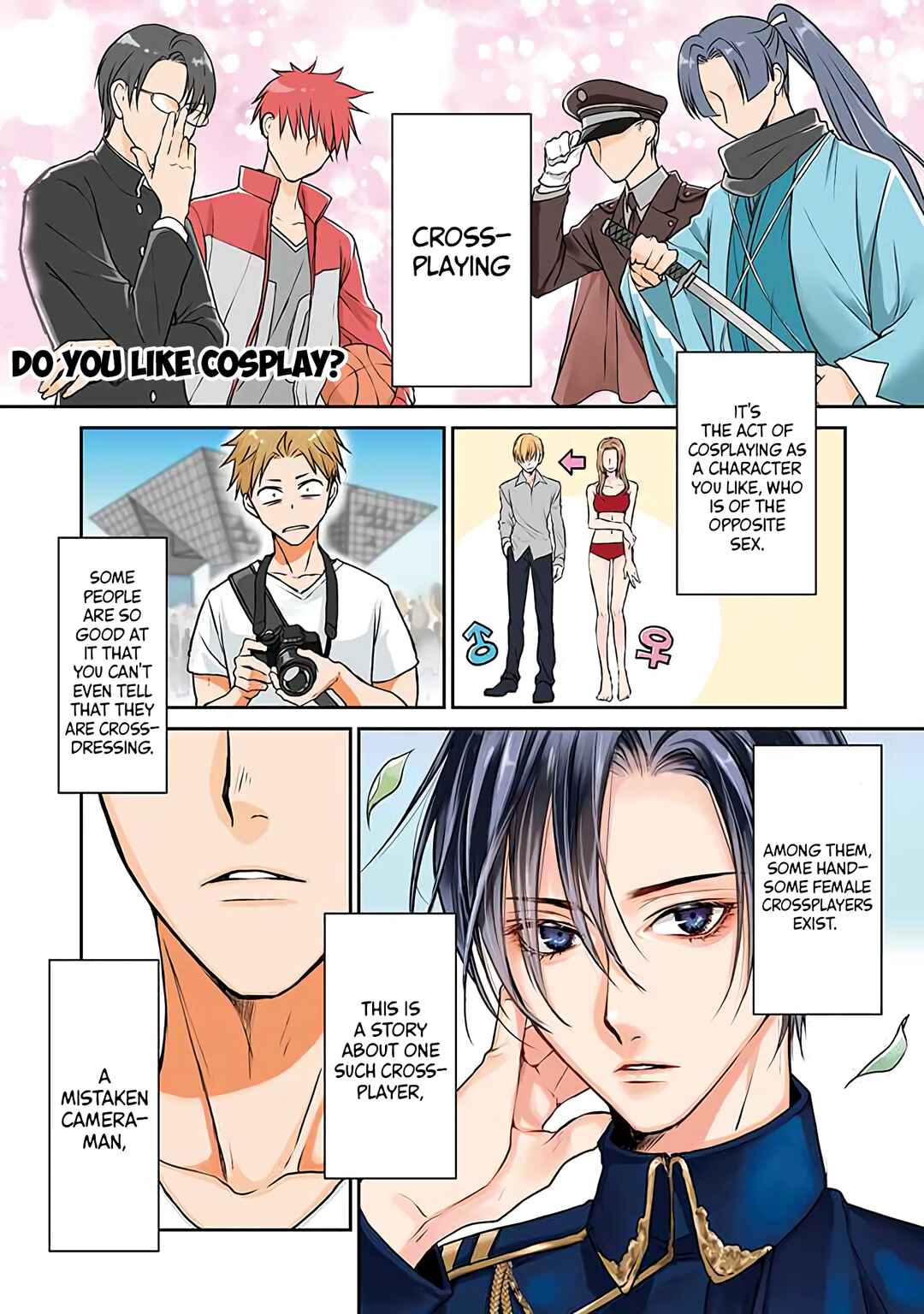 Ikemen Dansou Reiya ni Koishiteru!! Chapter 1 - Page 1