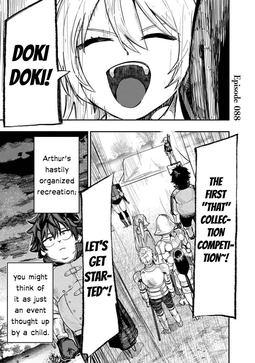 Wazawai no Avalon: Game Saijaku no Akuyaku Debu ni Ten'i Shita kedo, Ore dake "Yasereba Tsuyokute New Game" na Sekai datta no de, Saisoku Level Up & Hametsu Flag Kaihi de Kage no Eiyuu o Mezashimasu Chapter 88 - Page 1
