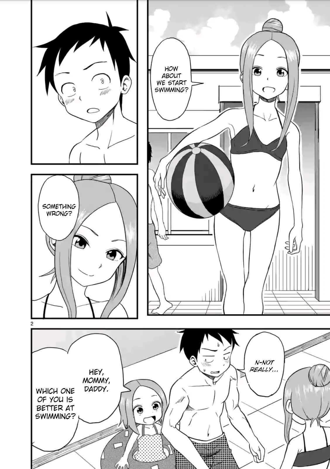 Karakai Jouzu no (Moto) Takagi-san Chapter 11 - Page 2