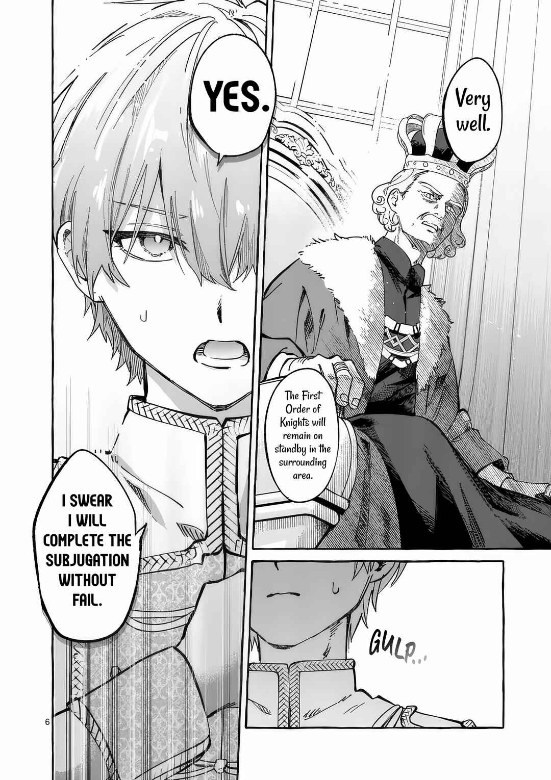 Hametsu o Hikaeta Akuyaku Reijō ga Muri Shite Heroine wo Enjita Kekka Taida na Yosei ga Akogare Nanoni, Daini Oji no Dekiai Route ni Konwakuchu Chapter 6 - Page 9