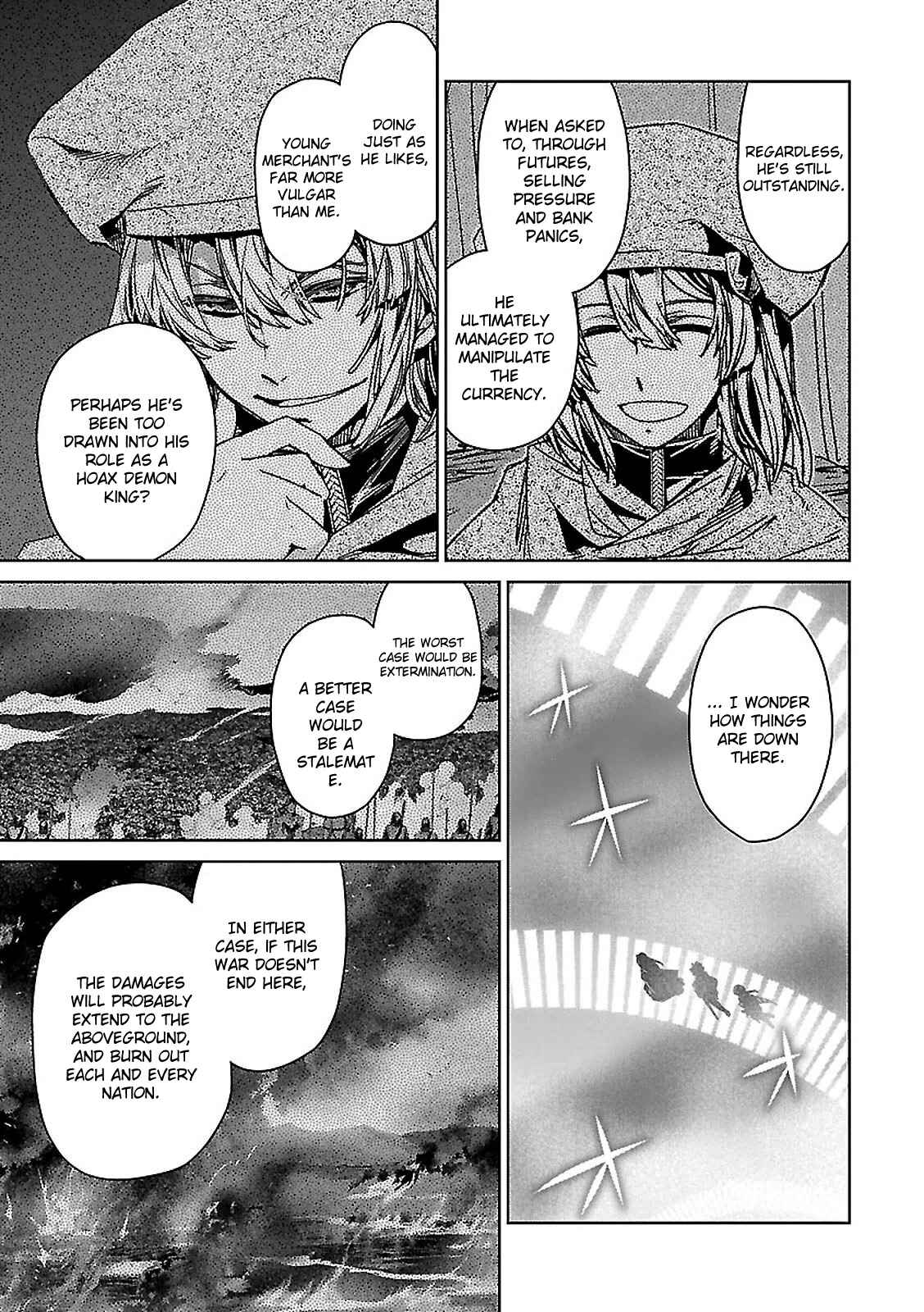 MAOYU : Archenemy and Hero “Become mine, Hero” “I refuse!” Chapter 55 - Page 12