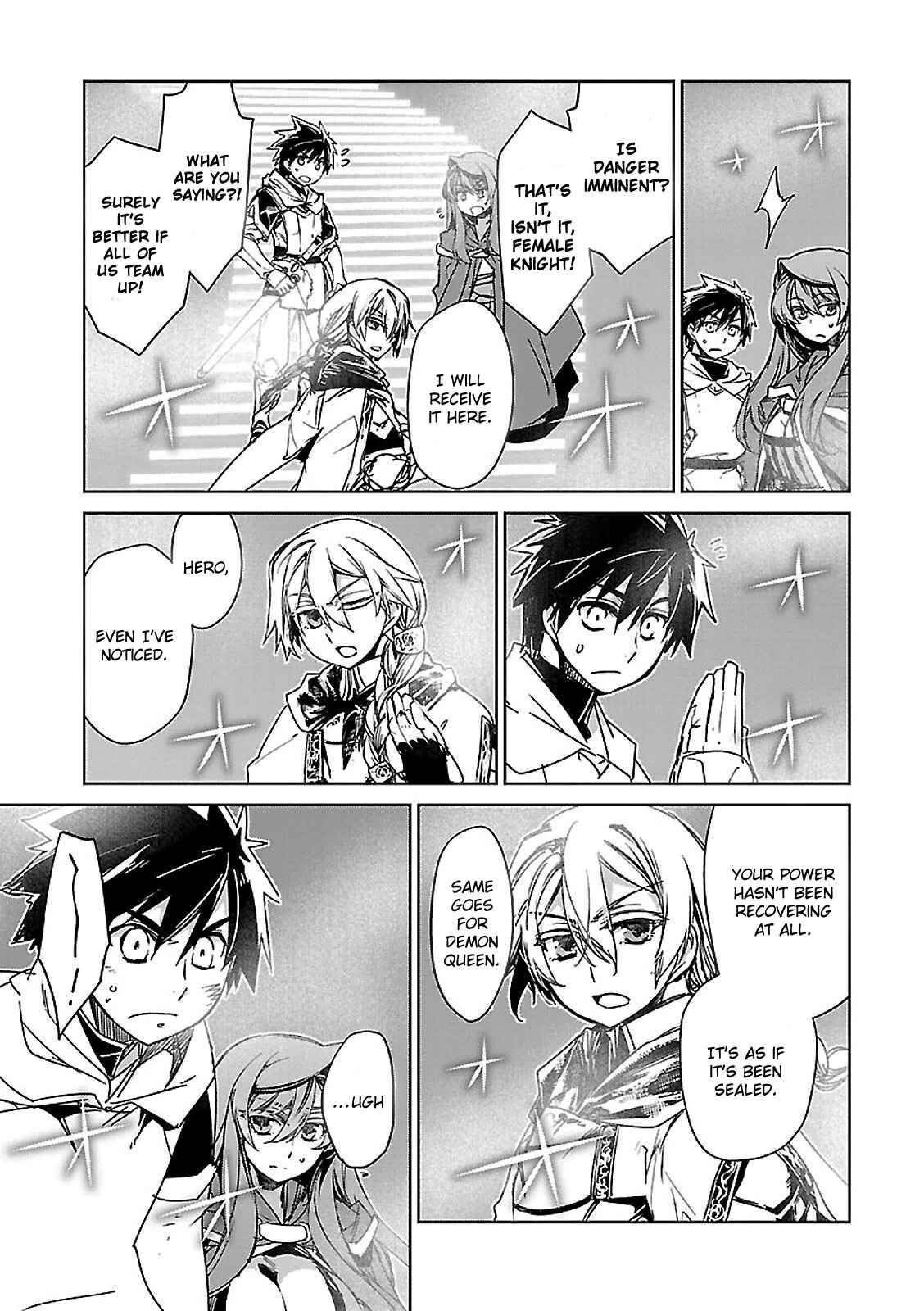 MAOYU : Archenemy and Hero “Become mine, Hero” “I refuse!” Chapter 55 - Page 40