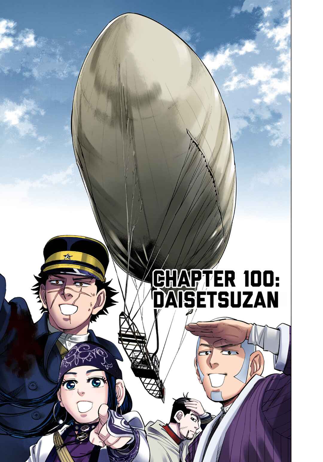 Golden Kamuy (Official Colored) Chapter 100 - Page 1