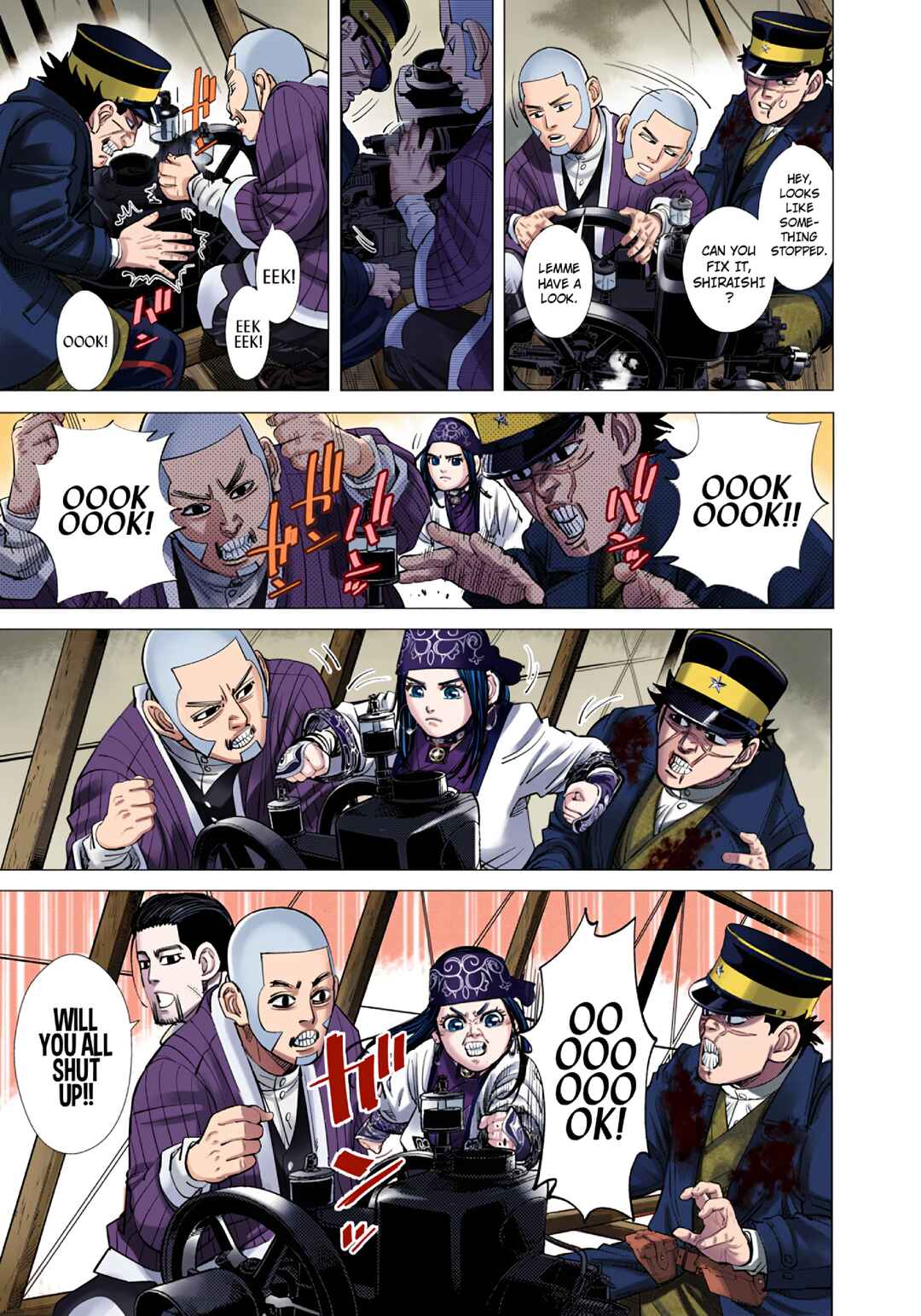 Golden Kamuy (Official Colored) Chapter 100 - Page 3
