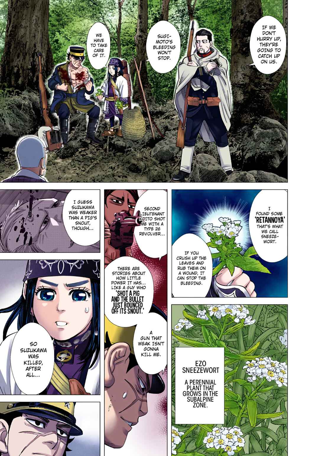 Golden Kamuy (Official Colored) Chapter 100 - Page 7