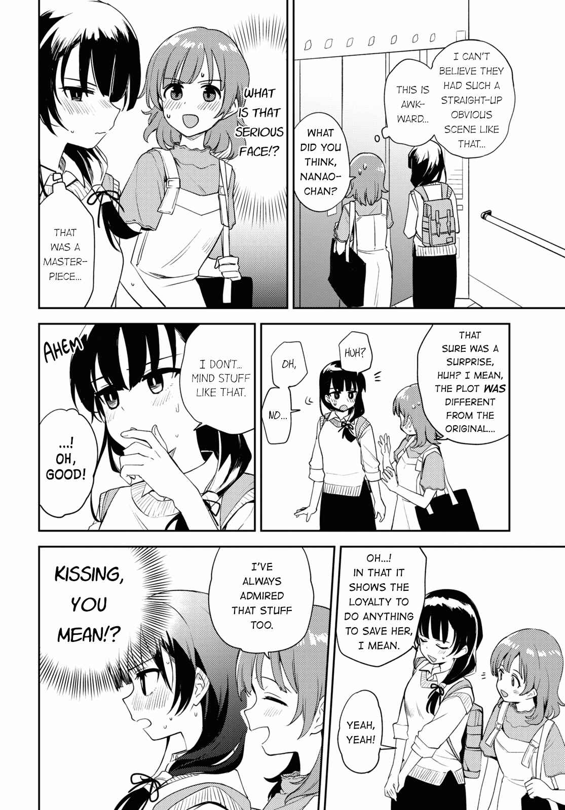 Asumi-chan wa Les Fuuzoku ni Kyoumi ga Arimasu! Chapter 9 - Page 12