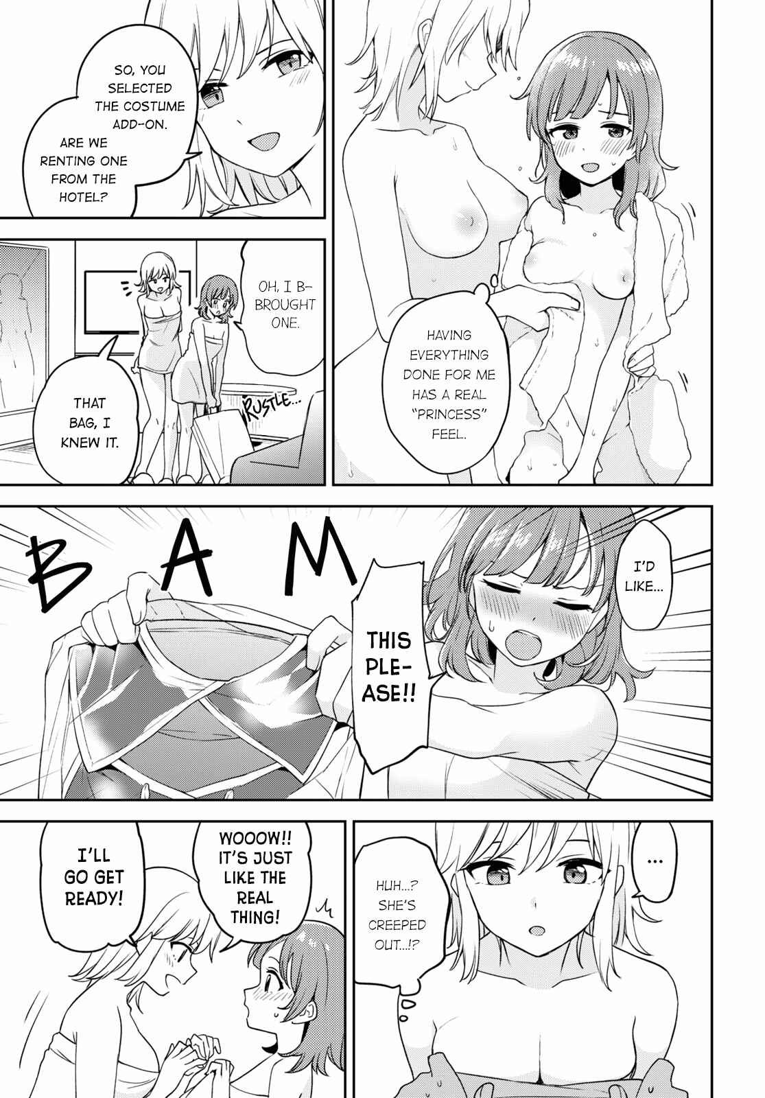 Asumi-chan wa Les Fuuzoku ni Kyoumi ga Arimasu! Chapter 9 - Page 21
