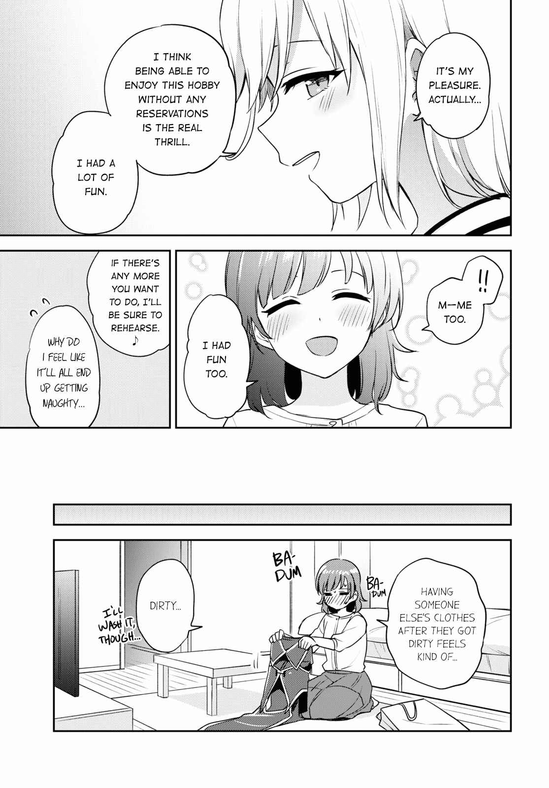 Asumi-chan wa Les Fuuzoku ni Kyoumi ga Arimasu! Chapter 9 - Page 35