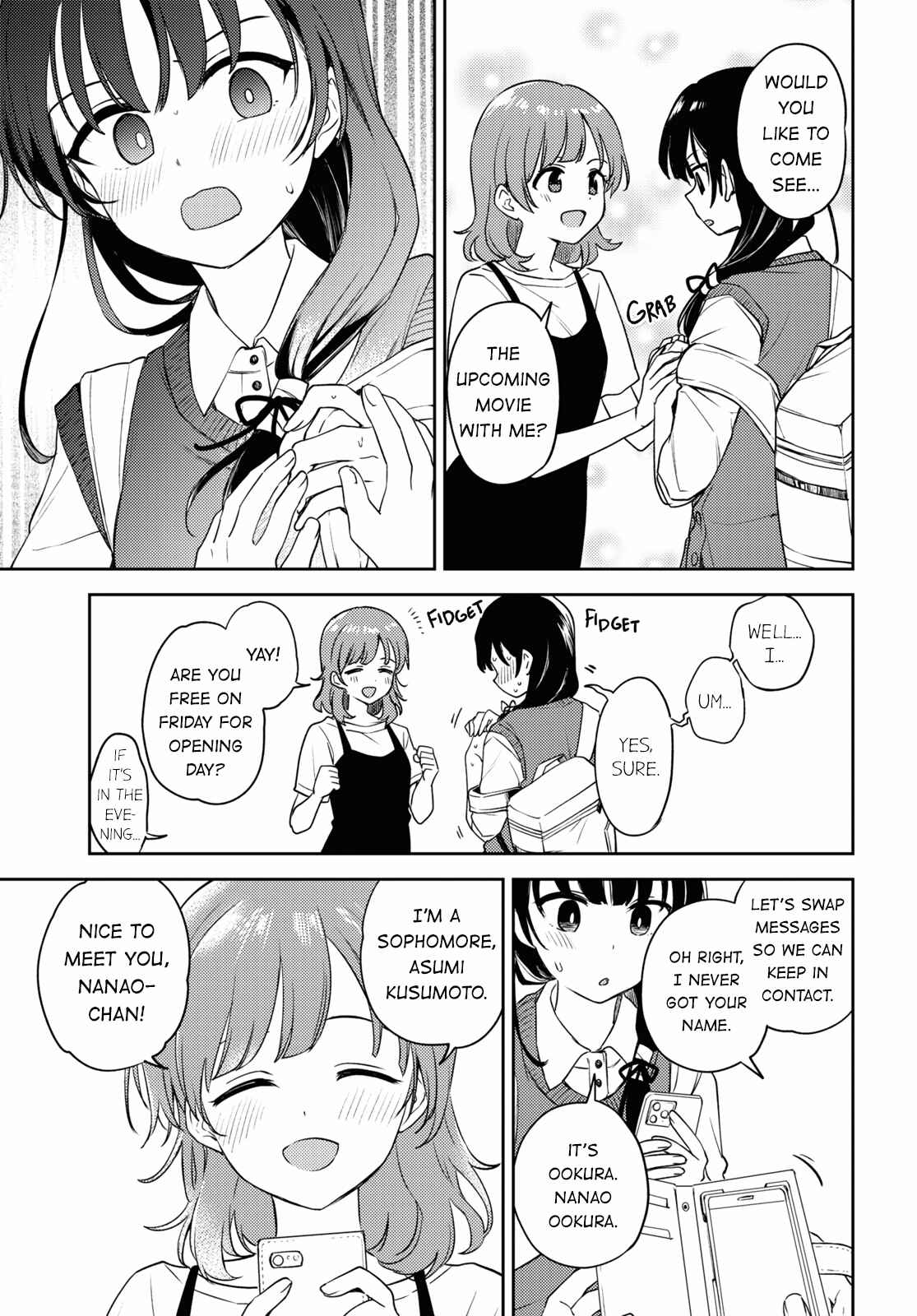 Asumi-chan wa Les Fuuzoku ni Kyoumi ga Arimasu! Chapter 9 - Page 7