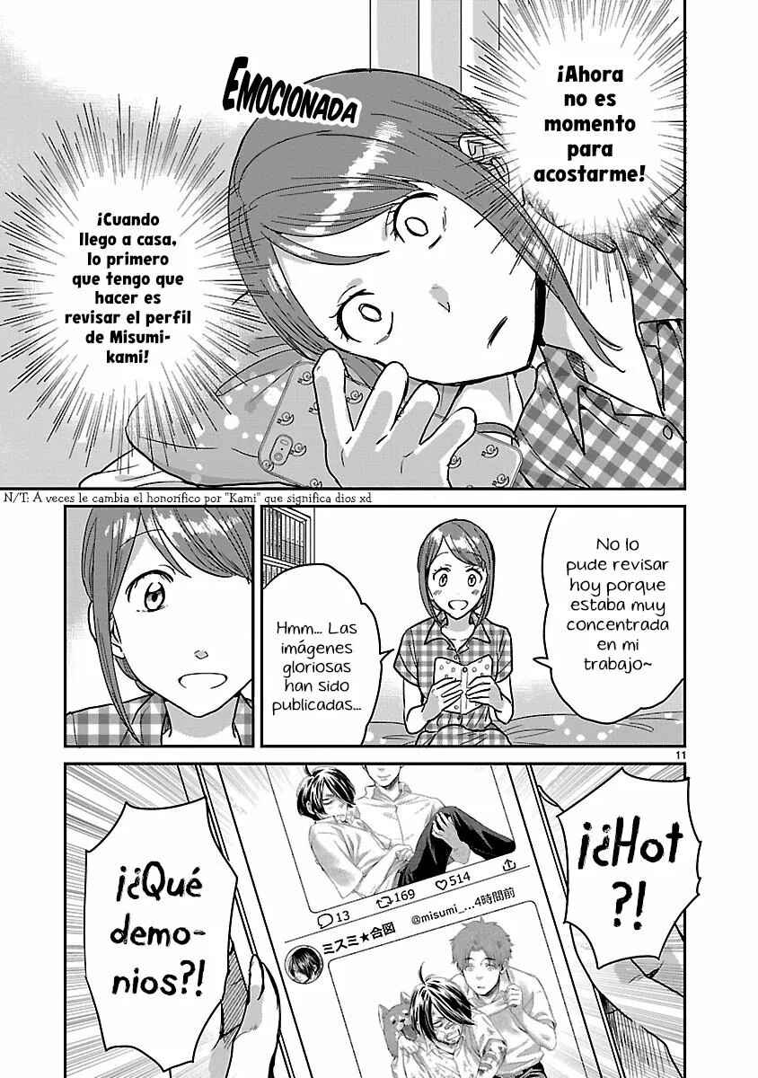 Kami Eshi JK to OL Fujoshi Chapter 6 - Page 12