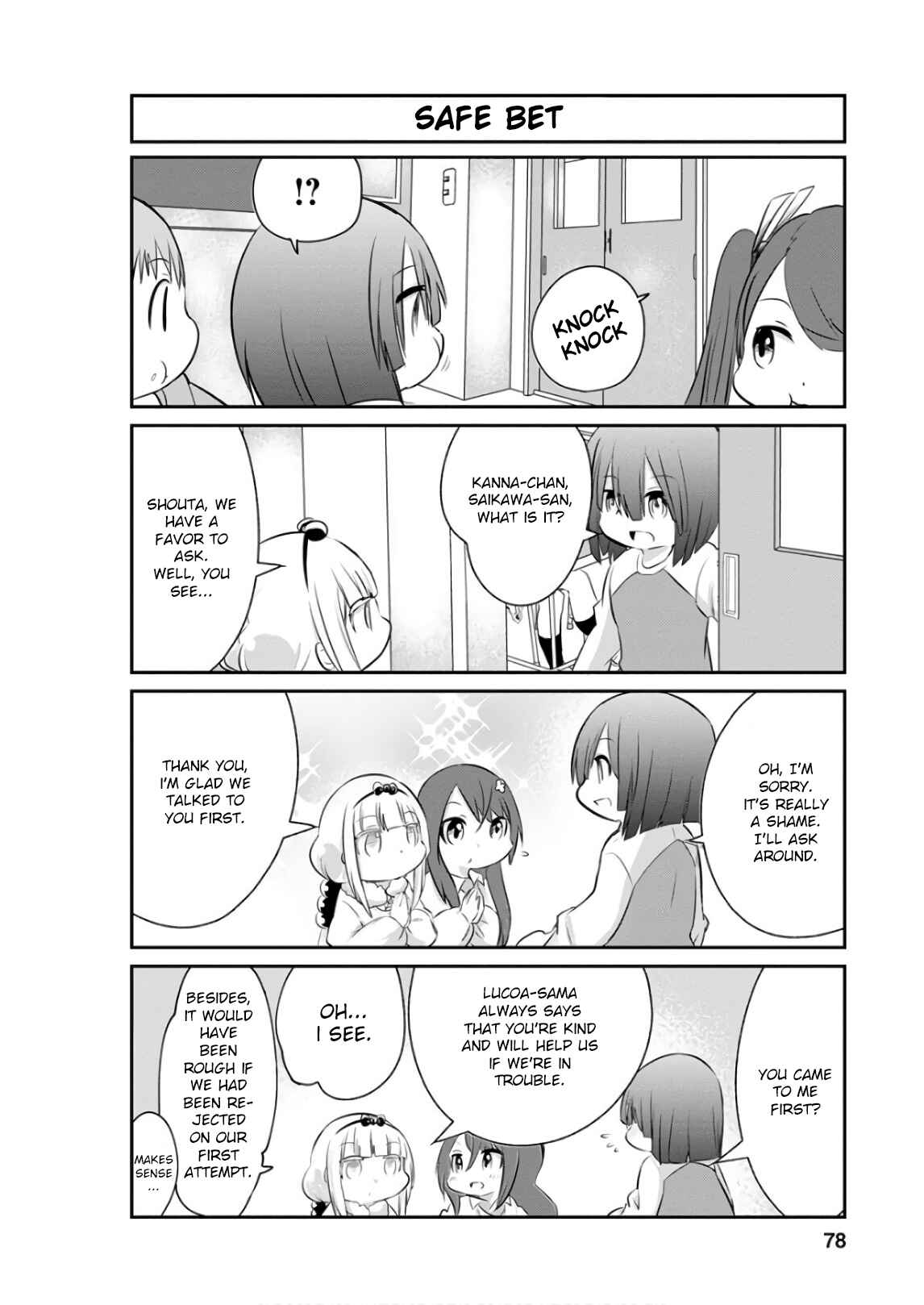 Kobayashi-san Chi no Maid Dragon - Kanna no Nichijou Chapter 56 - Page 8