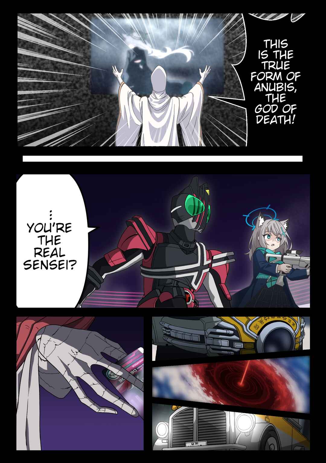 Blue Archive x Kamen Rider Decade - Schale no Kadoya Tsukasa-sensei Gainen (Doujinshi) Chapter 27 - Page 2